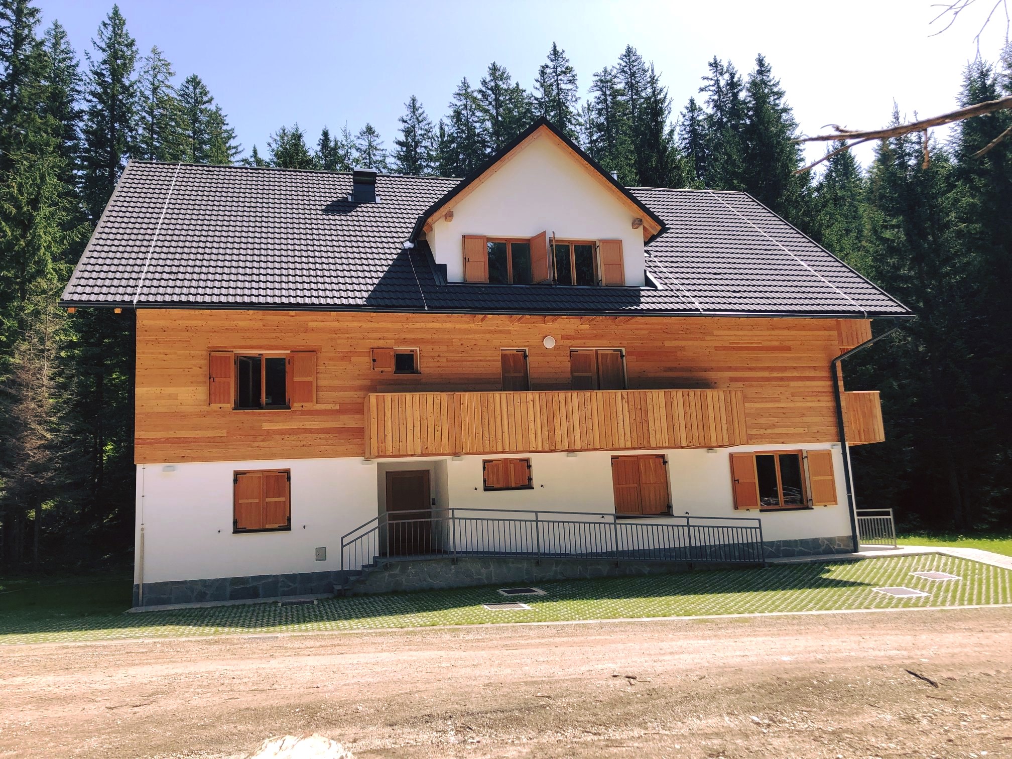 Pokljuka holiday resort after renovation